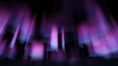 Aurora Borealis Northern Lights Purple On Black Stock Footage 311481053