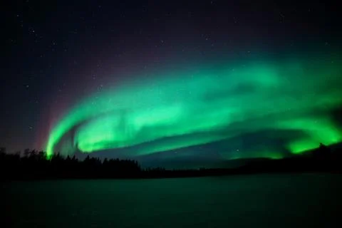 Aurora borealis Stock Photos