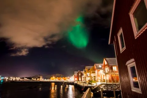 Aurora Borealis 스톡 사진