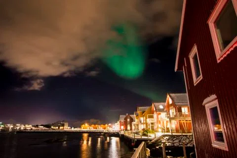 Aurora Borealis 스톡 사진