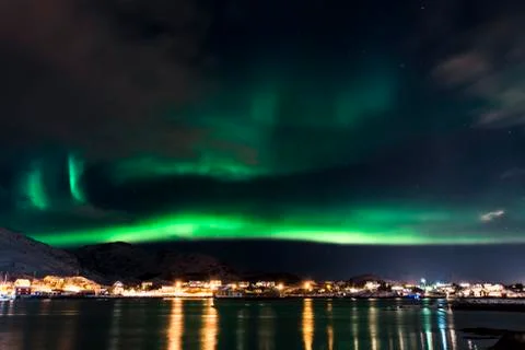 Aurora Borealis 스톡 사진