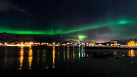 Aurora Borealis 스톡 사진