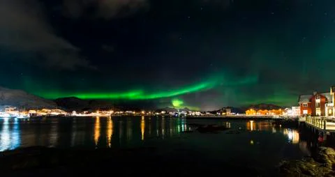Aurora Borealis 스톡 사진