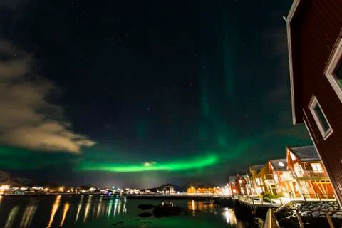 Aurora Borealis 스톡 사진