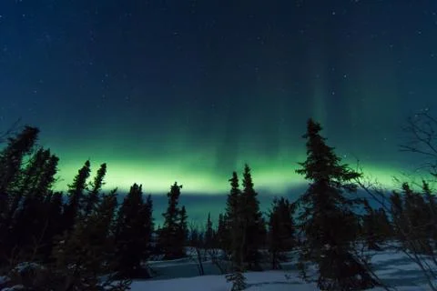 Aurora Borealis Foto stock