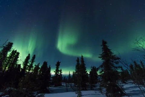 Aurora Borealis Foto stock
