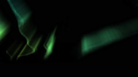 Aurora Borealis Realistic Animation Loop Green 3 Northern Lights Stock Footage 170466768