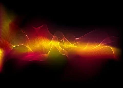 Aurora borealis shiny, abstract vector aurora australis background  for web a Stock Illustration