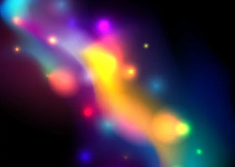 Aurora borealis shiny, abstract vector aurora australis background  for web a 库存插图
