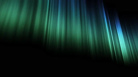 Aurora Borealis sky C green black Stock Footage 205129559