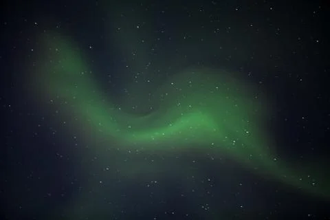 Aurora borealis wave Stock Photos