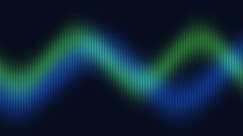 Aurora Cosmic Curtain Abstract Background, Northern Light Loop 4K Vidéo 338001858
