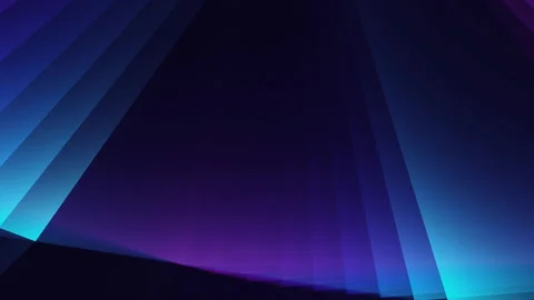 Aurora elegant colorful animation loop B 60fps Stock Footage 211426296