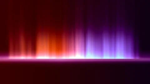 Aurora gradient Stock Illustration
