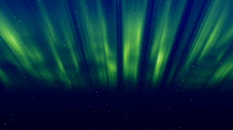 Aurora green Stock Footage