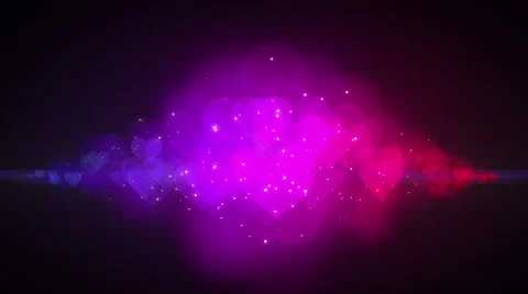 Aurora Hearts Stock Footage 46146343