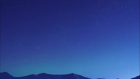 Aurora Light Show over Mountains in Denali Park with Shooting Stars 動画素材 87575525