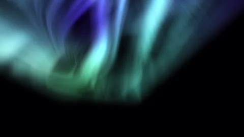 Aurora Mesmerizing Charm Loop Animation Background Stock Footage 340952801
