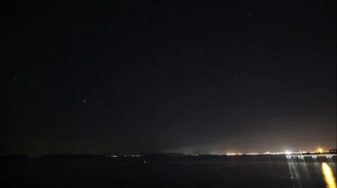 Aurora Night Time Lapse Stock Footage 33300881