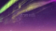 Aurora (Northern Lights) Effect Stock After Effects