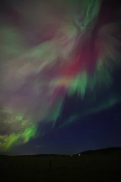 Aurora in Orkney Stock Photos