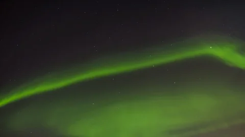 Aurora in the sky Stock Footage 126678378