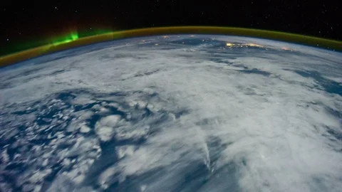 Aurora time lapse across the Aurora Borealis and the United States Stock Footage 107450951