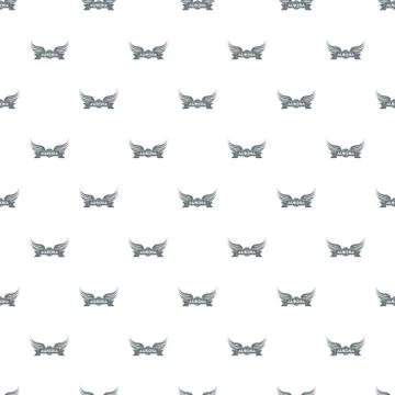 Aurora wing pattern vector seamless Stock Illustration