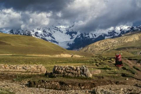Ausangate, Peru Stock Photos
