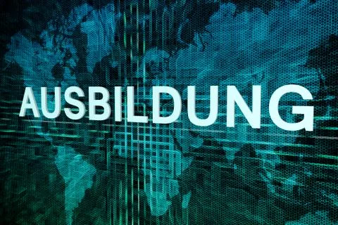 Ausbildung Illustrazione stock