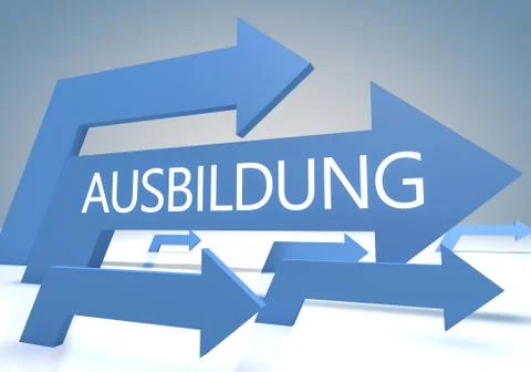 Ausbildung Stock Illustration