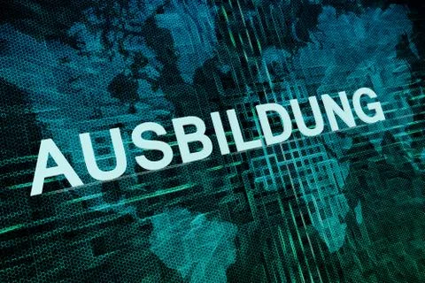 Ausbildung Stockillustratie