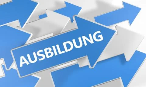Ausbildung Stockillustratie