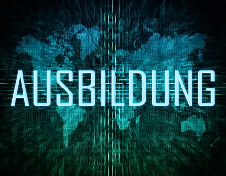 Ausbildung Stockillustratie