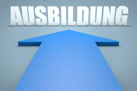 Ausbildung Stockillustratie