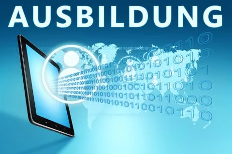 Ausbildung Illustrazione stock