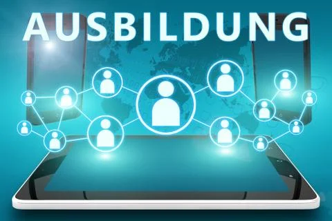 Ausbildung Illustrazione stock