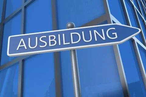 Ausbildung Illustrazione stock