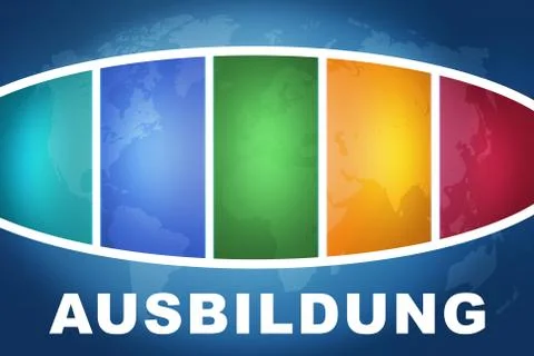 Ausbildung Stockillustratie