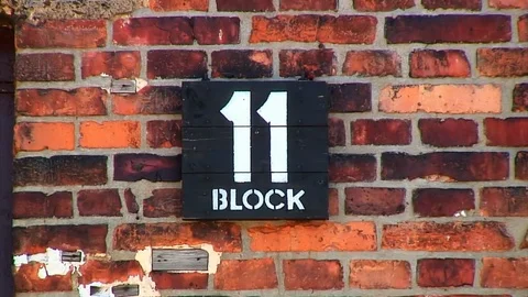 Auschwitz Barrack 11: Focus In Stock Footage 92632758