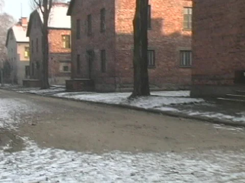 Auschwitz Barracks 2 Stock Footage 566701