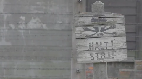 Auschwitz Concentration Camp Stock Footage 32345284