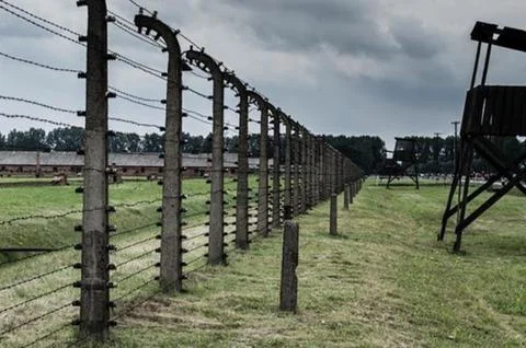 Auschwitz Concentration Camp Stock Photos