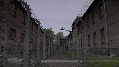 Auschwitz Concentration Camp, Poland (2) Stock Footage 281688689