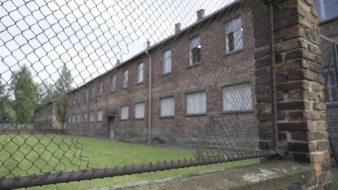 Auschwitz  Concentration camp View Stock Footage 83006030