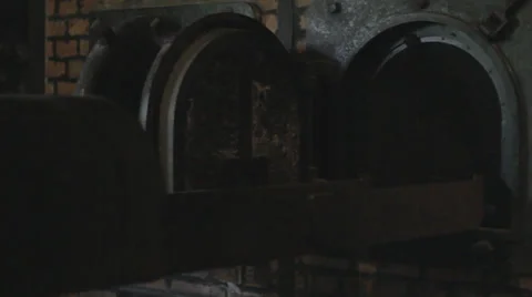 Auschwitz Crematorium Stock Footage 32345733