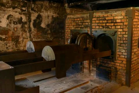 Auschwitz Crematory Stock Photos