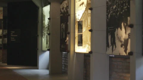 Auschwitz Museum Stock Footage 32345763