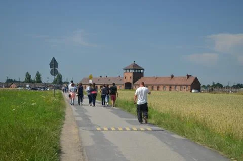 Auschwitz Foto stock