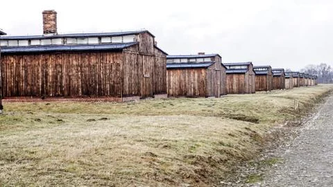 Auschwitz, Poland Stock Photos